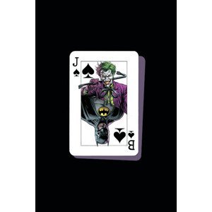 Umělecký tisk Joker vs Batman card, (26.7 x 40 cm)