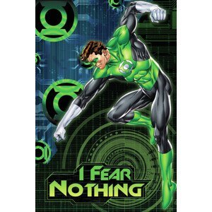 Umělecký tisk Green Lantern - I fear nothing, (26.7 x 40 cm)
