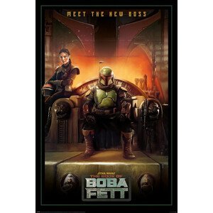 Plakát, Obraz - Star Wars: The Book of Boba Fett - Meet the New Boss, (61 x 91.5 cm)
