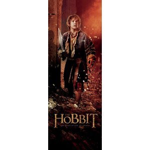 Umělecký tisk Hobbit - Bilbo, (64 x 180 cm)