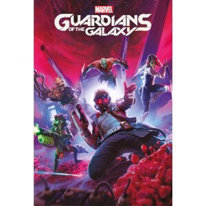 Plakát, Obraz - Guardins of the Galaxy - Video Game, (61 x 91.5 cm)