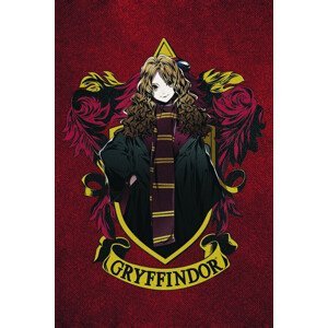Umělecký tisk Hermione Granger - Manga, (26.7 x 40 cm)