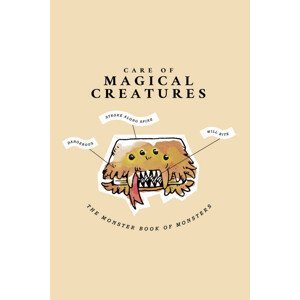 Umělecký tisk Harry Potter - Magical Creatures, (26.7 x 40 cm)