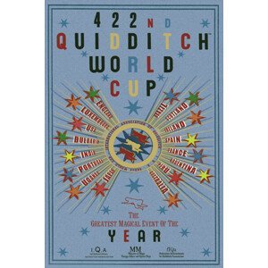 Umělecký tisk Harry Potter - Quidditch World Cup, (26.7 x 40 cm)
