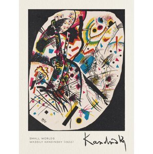 Obrazová reprodukce Small Worlds - Wassily Kandinsky, (30 x 40 cm)