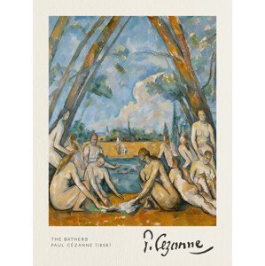 Obrazová reprodukce The Bathers - Paul Cézanne, (30 x 40 cm)