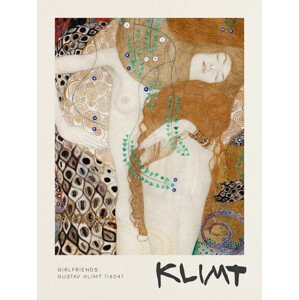 Obrazová reprodukce Girlfriends - Gustav Klimt, (30 x 40 cm)