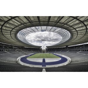 Umělecká fotografie Olympiastadion, Berlin., Massimo Cuomo, (40 x 24.6 cm)