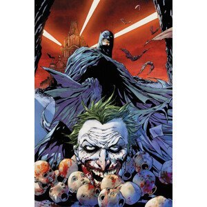 Umělecký tisk Batman Detective - Face of Death, (26.7 x 40 cm)