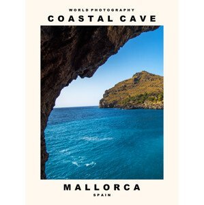 Umělecká fotografie Coastal Cave (Mallorca, Spain), (30 x 40 cm)