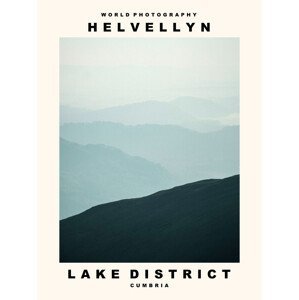 Umělecká fotografie Helvellyn (Lake District, Cumbria), (30 x 40 cm)