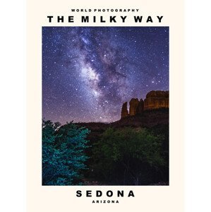 Umělecká fotografie The Milky Way (Sedona, Arizona), (30 x 40 cm)