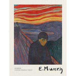 Obrazová reprodukce Despair - Edvard Munch, (30 x 40 cm)