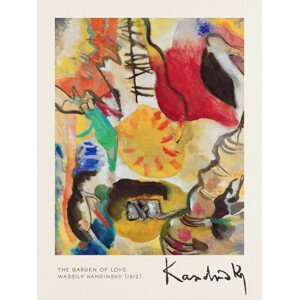 Obrazová reprodukce The Garden of Love - Wassily Kandinsky, (30 x 40 cm)