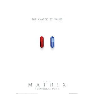 Plakát, Obraz - The Matrix: Resurrections - The Choice is Yours, (61 x 91.5 cm)