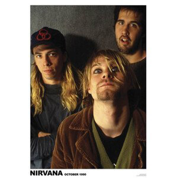 Plakát, Obraz - Nirvana - October 1990, (59.4 x 84.1 cm)