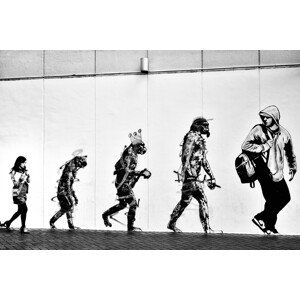 Umělecká fotografie Evolution, Tatsuo Suzuki, (40 x 26.7 cm)