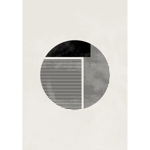 Ilustrace Minimalist round, Studio Collection, (26.7 x 40 cm)