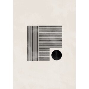 Ilustrace Minimalist square, Studio Collection, (26.7 x 40 cm)