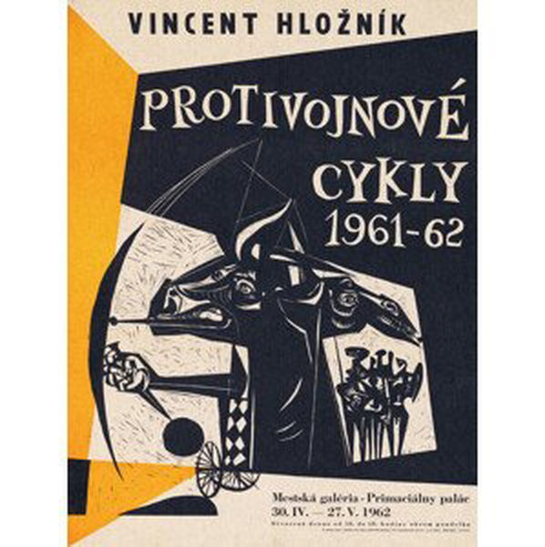 Obrazová reprodukce Vincent Hložník Anti War Exhibition (Political Vintage), (30 x 40 cm)