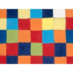 Obrazová reprodukce Colour Chart (Qu 1) - Paul Klee, (40 x 30 cm)