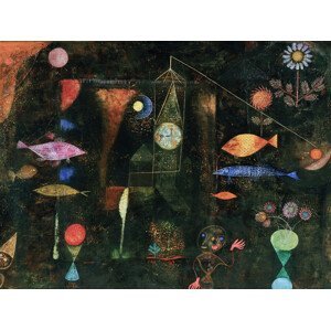 Obrazová reprodukce Fish Magic - Paul Klee, (40 x 30 cm)