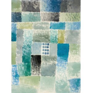 Obrazová reprodukce First House - Paul Klee, (30 x 40 cm)