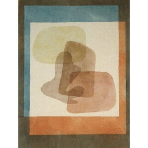 Obrazová reprodukce Free Forms, Rigidly Mounted - Paul Klee, (30 x 40 cm)