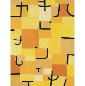Obrazová reprodukce Signs in Yellow - Paul Klee, (30 x 40 cm)