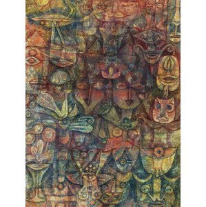 Obrazová reprodukce Strange Garden - Paul Klee, (30 x 40 cm)
