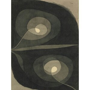 Obrazová reprodukce Spiral Screw Flowers - Paul Klee, (30 x 40 cm)