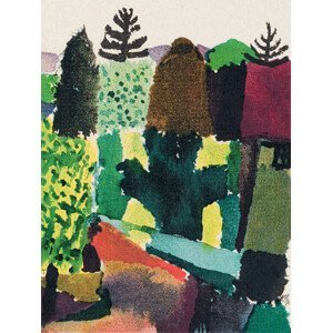 Obrazová reprodukce The Park - Paul Klee, (30 x 40 cm)