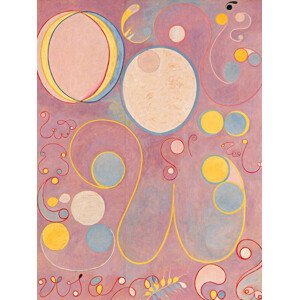 Obrazová reprodukce The 10 Largest No.8 (Purple Abstract) - Hilma af Klint, (30 x 40 cm)