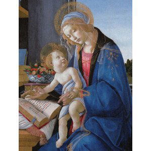 Obrazová reprodukce The Madonna & The Book - Sandro Botticelli, (30 x 40 cm)