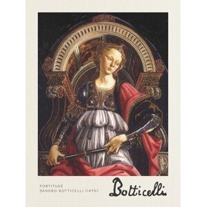 Obrazová reprodukce Fortitude - Sandro Botticelli, (30 x 40 cm)