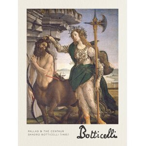 Obrazová reprodukce Pallas & The Centaur - Sandro Botticelli, (30 x 40 cm)