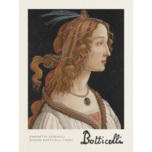 Obrazová reprodukce Simonetta Vespucci - Sandro Botticelli, (30 x 40 cm)