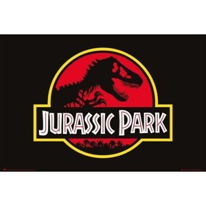 Plakát, Obraz - Jurassic Park - Logo, (91.5 x 61 cm)