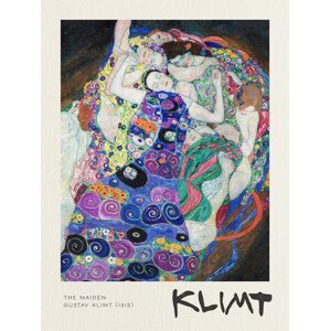 Obrazová reprodukce The Maiden - Gustav Klimt, (30 x 40 cm)