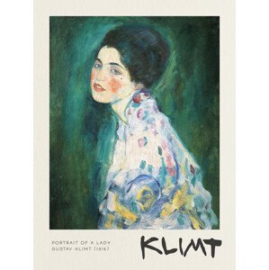 Obrazová reprodukce Portrait of a Lady - Gustav Klimt, (30 x 40 cm)