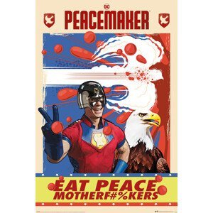 Plakát, Obraz - Peacemaker - Peacemaker & Eagly - Eat Peace, (61 x 91.5 cm)