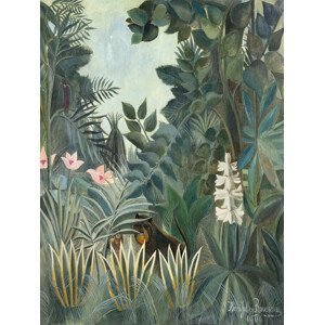 Obrazová reprodukce The Equatorial Jungle - Henri Rousseau, (30 x 40 cm)