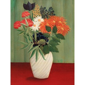 Obrazová reprodukce The Tropical Bouquet - Henri Rousseau, (30 x 40 cm)