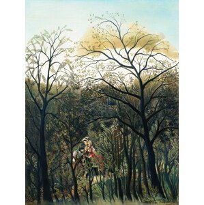 Obrazová reprodukce Rendezvous in the Forest - Henri Rousseau, (30 x 40 cm)