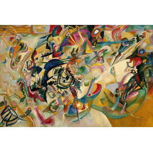 Kandinsky, Wassily - Obrazová reprodukce Composition No. 7, 1913, (40 x 26.7 cm)