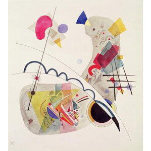 Kandinsky, Wassily - Obrazová reprodukce Grave Forme, 1922, (35 x 40 cm)