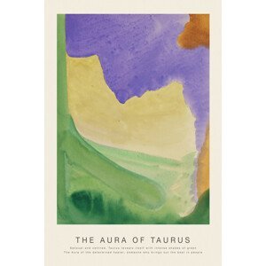 Obrazová reprodukce The Aura of Taurus (Astrology, Spirituality & Zodiac Series), (26.7 x 40 cm)