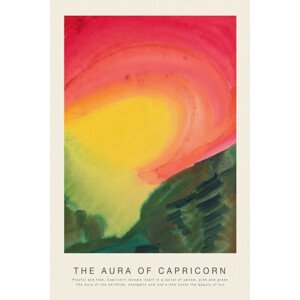 Obrazová reprodukce The Aura of Capricorn (Astrology, Spirituality & Zodiac Series), (26.7 x 40 cm)
