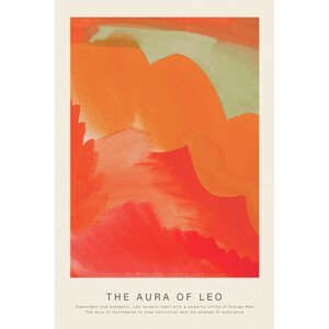 Obrazová reprodukce The Aura of Leo (Astrology, Spirituality & Zodiac Series), (26.7 x 40 cm)