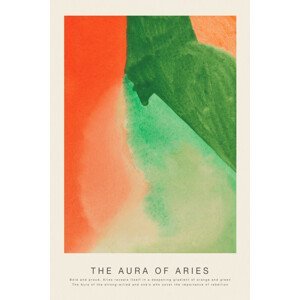 Obrazová reprodukce The Aura of Aries (Astrology, Spirituality & Zodiac Series), (26.7 x 40 cm)